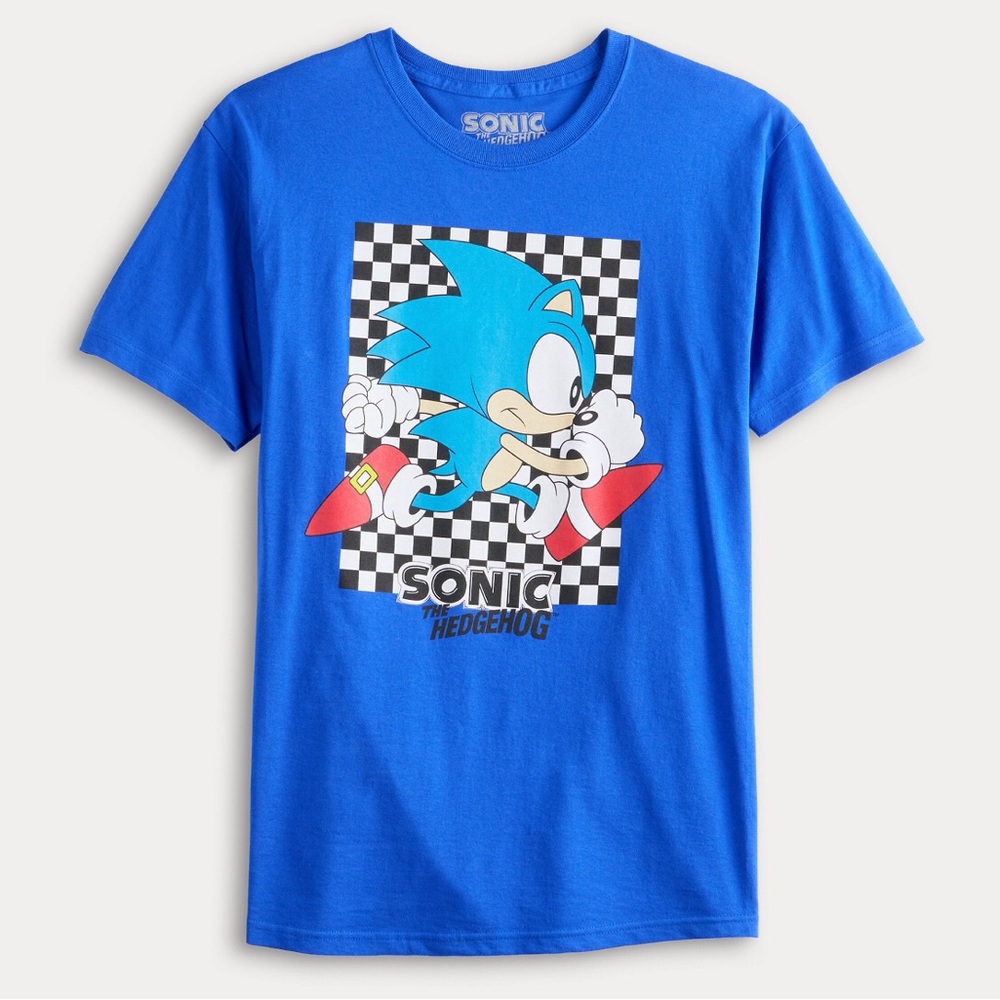New “Sonic the Hedgehog” Graphic Tee- New